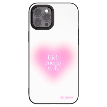 Picasee silikonski črni ovitek za Apple iPhone 12 Pro Max - Rich Energy