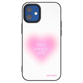 Picasee silikonski črni ovitek za Apple iPhone 12 mini - Rich Energy