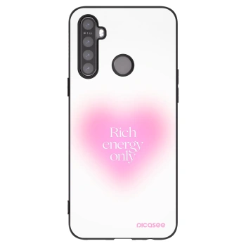 Picasee silikonski črni ovitek za Realme 5 - Rich Energy