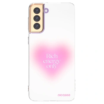 Picasee silikonski prozorni ovitek za Samsung Galaxy S21+ 5G G996F - Rich Energy