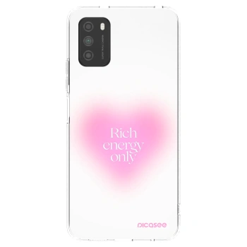 Picasee silikonski prozorni ovitek za Xiaomi Poco M3 - Rich Energy