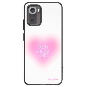 Picasee silikonski črni ovitek za Xiaomi Redmi Note 10 - Rich Energy