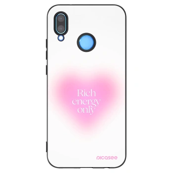 Picasee silikonski črni ovitek za Huawei P20 Lite - Rich Energy