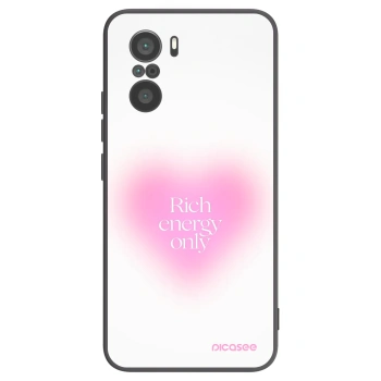 Picasee silikonski črni ovitek za Xiaomi Poco F3 - Rich Energy