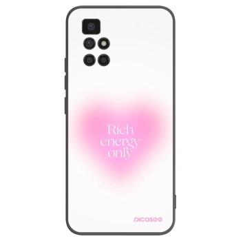 Picasee silikonski črni ovitek za Xiaomi Redmi 10 - Rich Energy