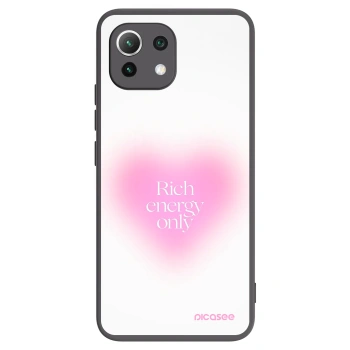 Picasee silikonski črni ovitek za Xiaomi 11 Lite 5G NE - Rich Energy