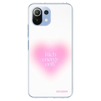 Picasee silikonski prozorni ovitek za Xiaomi 11 Lite 5G NE - Rich Energy