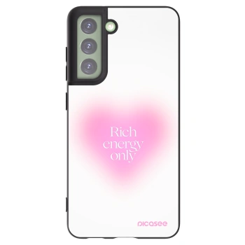Picasee silikonski črni ovitek za Samsung Galaxy S21 FE 5G - Rich Energy