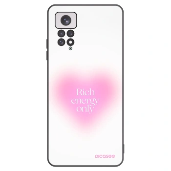 Picasee silikonski črni ovitek za Xiaomi Redmi Note 11 - Rich Energy