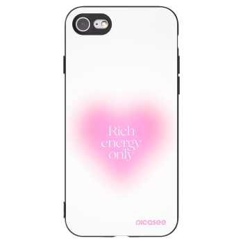 Picasee silikonski črni ovitek za Apple iPhone SE 2022 - Rich Energy