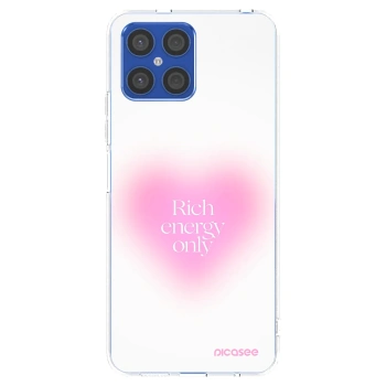 Picasee silikonski prozorni ovitek za Honor X8 4G - Rich Energy