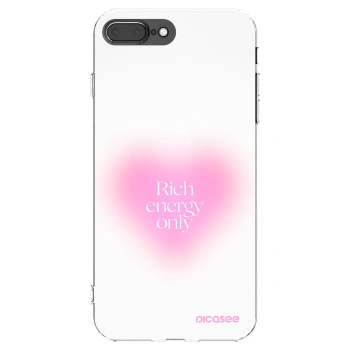 Picasee silikonski prozorni ovitek za Apple iPhone 8 Plus - Rich Energy