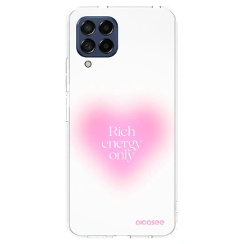 Picasee silikonski prozorni ovitek za Samsung Galaxy M53 5G - Rich Energy