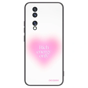 Picasee silikonski črni ovitek za Honor 70 - Rich Energy