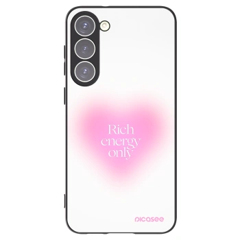 Picasee silikonski črni ovitek za Samsung Galaxy S23+ 5G - Rich Energy