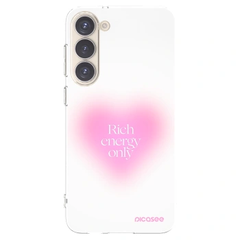 Picasee silikonski prozorni ovitek za Samsung Galaxy S23+ 5G - Rich Energy
