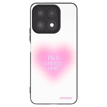 Picasee silikonski črni ovitek za Honor X8a - Rich Energy