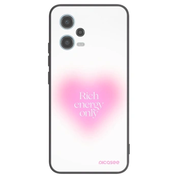 Picasee silikonski črni ovitek za Xiaomi Redmi Note 12 5G - Rich Energy