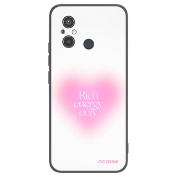 Picasee silikonski črni ovitek za Xiaomi Redmi 12C - Rich Energy