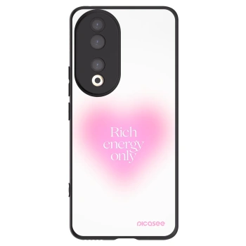 Picasee silikonski črni ovitek za Honor 90 5G - Rich Energy