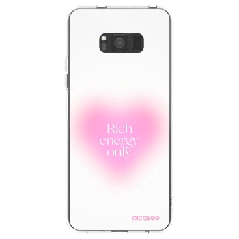 Picasee silikonski prozorni ovitek za Samsung Galaxy S8 G950F - Rich Energy