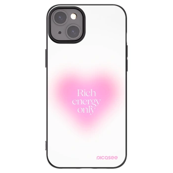 Picasee silikonski črni ovitek za Apple iPhone 15 Plus - Rich Energy