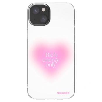 Picasee silikonski prozorni ovitek za Apple iPhone 15 Plus - Rich Energy