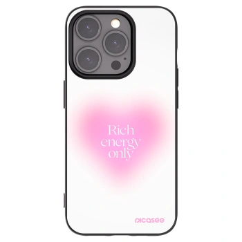 Picasee silikonski črni ovitek za Apple iPhone 15 Pro - Rich Energy