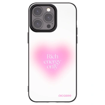 Picasee silikonski črni ovitek za Apple iPhone 15 Pro Max - Rich Energy