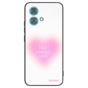Picasee silikonski črni ovitek za Motorola Edge 40 Neo - Rich Energy