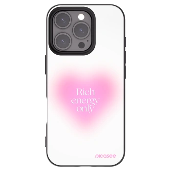 Picasee silikonski črni ovitek za Apple iPhone 16 Pro - Rich Energy