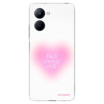 Picasee silikonski prozorni ovitek za Realme C33 (2023) - Rich Energy