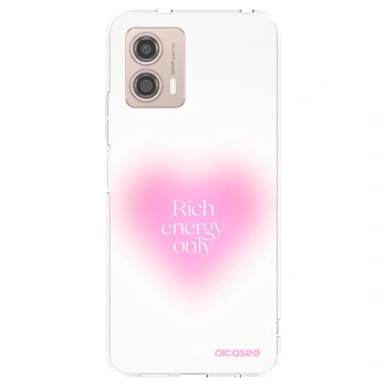 Picasee silikonski prozorni ovitek za Motorola Moto G53 5G - Rich Energy