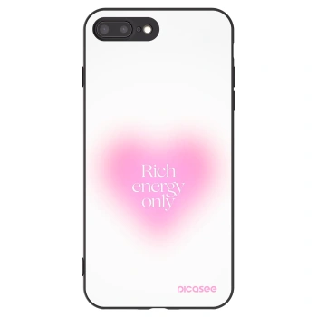 Picasee silikonski črni ovitek za Apple iPhone 8 Plus - Rich Energy