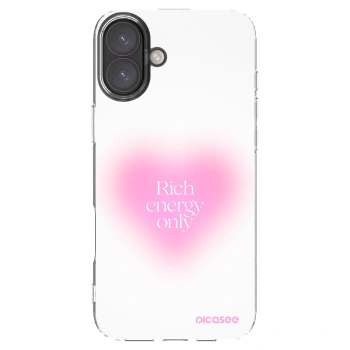 Picasee silikonski prozorni ovitek za Apple iPhone 16 Plus - Rich Energy