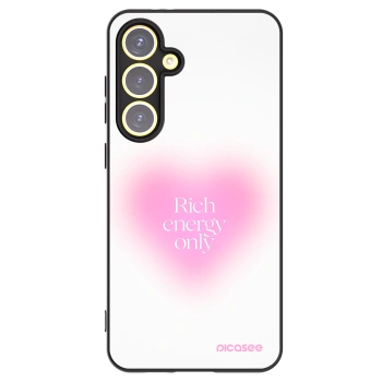 Picasee silikonski črni ovitek za Samsung Galaxy S24 FE S721B - Rich Energy