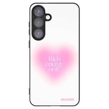 Picasee silikonski črni ovitek za Samsung Galaxy S25+ 5G - Rich Energy