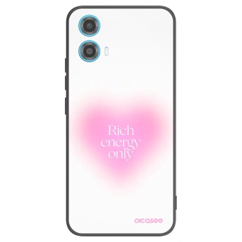Picasee silikonski črni ovitek za Motorola Moto G34 5G - Rich Energy
