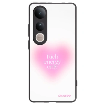 Picasee silikonski črni ovitek za Vivo V50 Lite 5G - Rich Energy