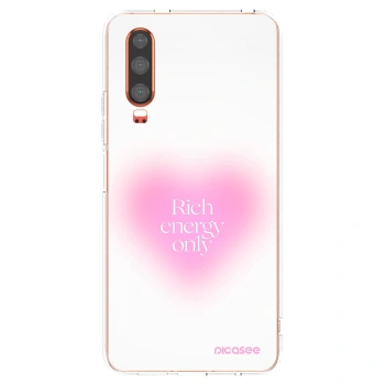 Picasee silikonski prozorni ovitek za Huawei P30 - Rich Energy