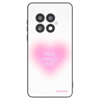 Picasee silikonski črni ovitek za OnePlus 13 5G - Rich Energy