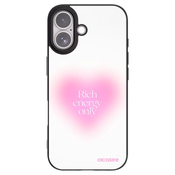 Picasee silikonski črni ovitek za Apple iPhone 17 - Rich Energy