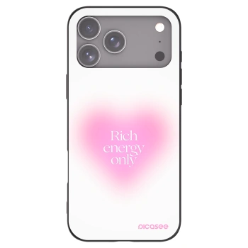 Picasee silikonski črni ovitek za Apple iPhone 17 Pro Max - Rich Energy