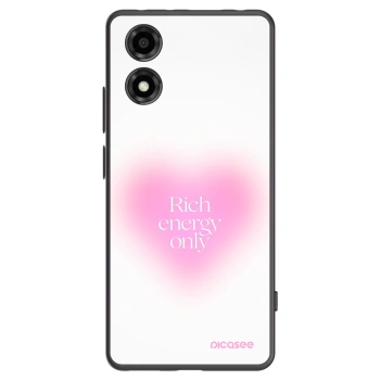 Picasee silikonski črni ovitek za Motorola Moto E14 - Rich Energy