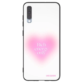 Picasee silikonski črni ovitek za Samsung Galaxy A70 A705F - Rich Energy