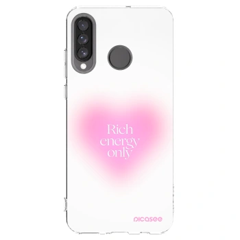 Picasee silikonski prozorni ovitek za Huawei P30 Lite - Rich Energy
