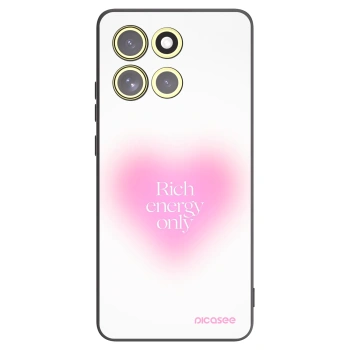 Picasee silikonski črni ovitek za Motorola Moto G86 Power 5G - Rich Energy