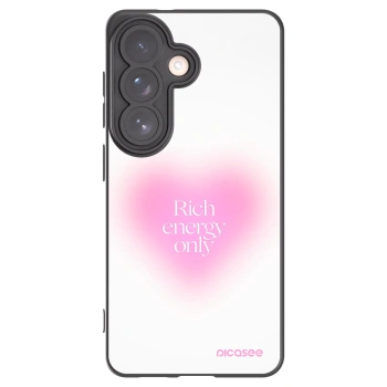 Picasee silikonski črni ovitek za Samsung Galaxy S26 - Rich Energy