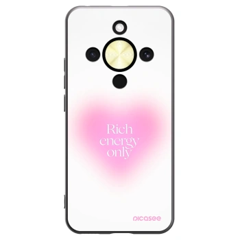 Picasee silikonski črni ovitek za Honor Magic8 Lite 5G - Rich Energy