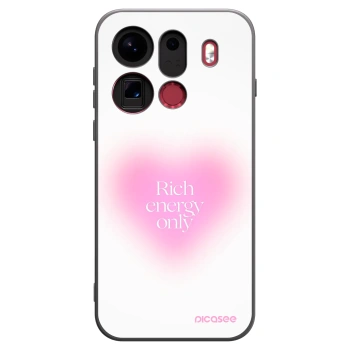 Picasee silikonski črni ovitek za OPPO Find X9 Pro - Rich Energy